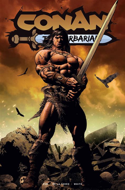 Titan Comics Conan The Barbarian 2023 Comic Book 5 Deodato Cover A - ToyWiz