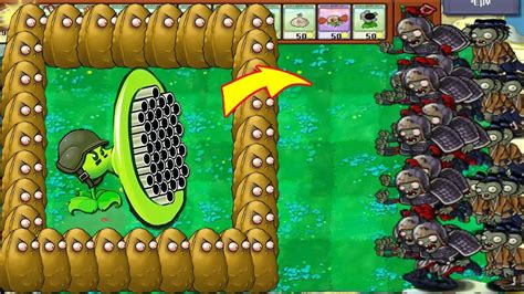 Best Strategy Plants Vs Zombies I Pvz Hack Super Gatling Pea Vs