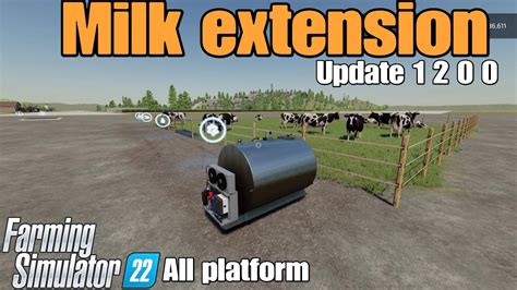 Milk Extension Fs22 Update For All Platforms Youtube