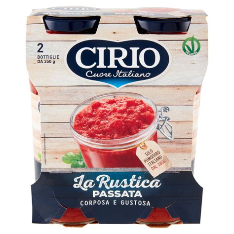 Cirio La Rustica Passata 2 X 350 G Carrefour