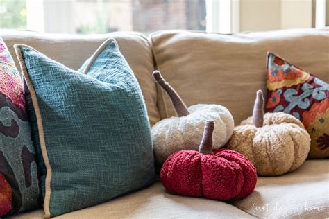 Easy Diy Pumpkin Pillows First Day Of Home