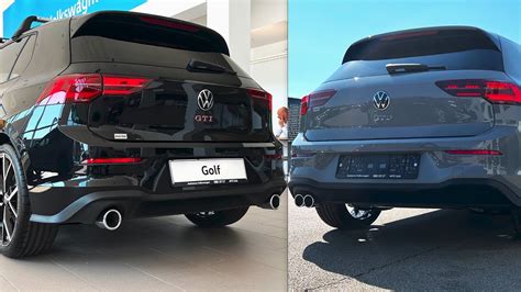 New Volkswagen Golf Gti 2024 Vs New Volkswagen Golf Gtd 2024 Revs And Exhaust Sound Comparison