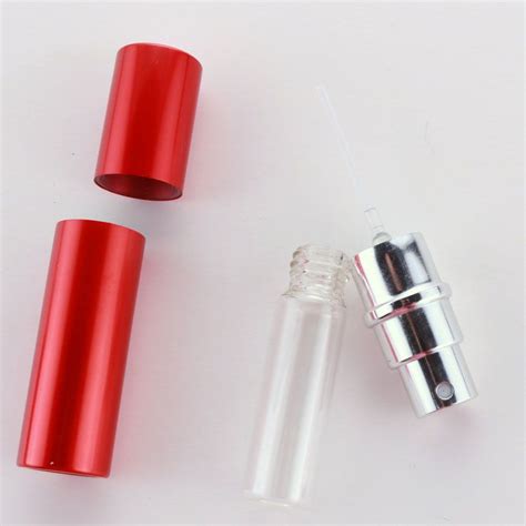 2020 5ml Portable Mini Refillable Perfume Bottle With Spray Scent Pump Empty Cosmetic Containers