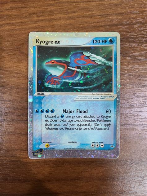 Kyogre Ex 001 Black Star Promo On Carousell