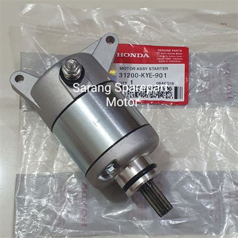 Jual Dinamo Stater Motor Assy Starter Megapro New Verza Kye Shopee