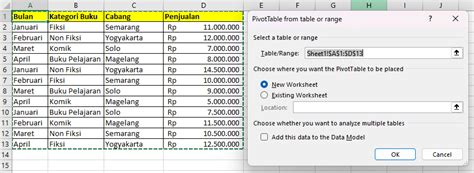 Cara Membuat Pivot Table Di Excel Untuk Pemula Lengkap Bitlabs Blog