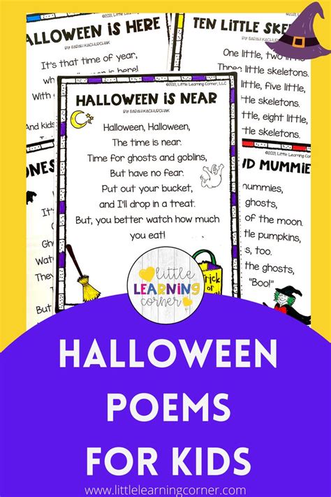 Fun Halloween Poems for Kids