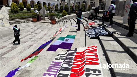 Marchan Feministas Radicales En Toluca La Jornada Estado De M Xico