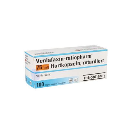 Venlafaxin ratiopharm 75mg 100 stk günstig bei apo