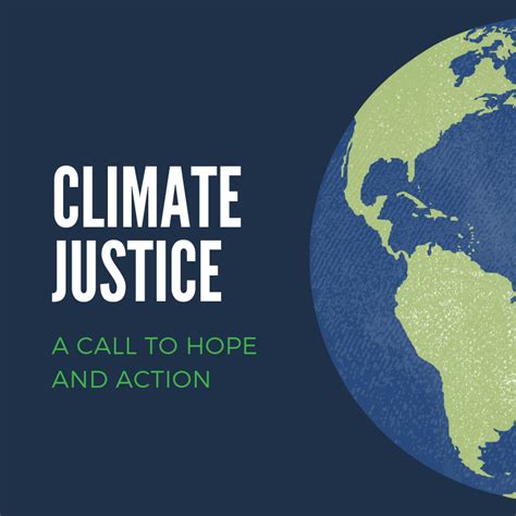 Climate Justice A Call To Hope And Action Chapter Glenn Memorial Umc