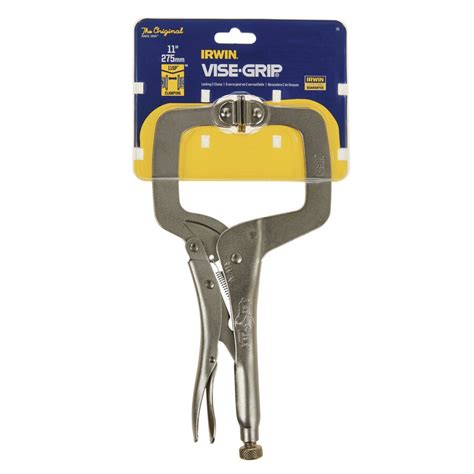 Irwin Vise Grip Original 11 In Locking C Clamp Pliers At