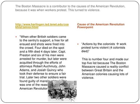 Causes of the american revolution