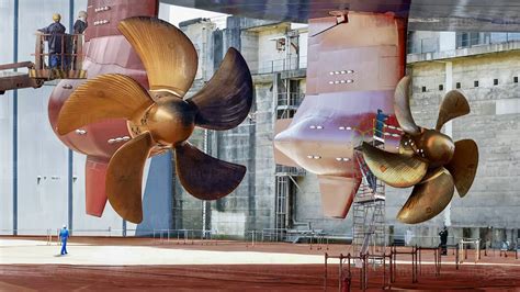 The Crazy Evolution Of Propeller Systems Moving World Biggest Ships