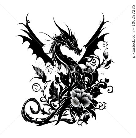 Wyvern Dragon Tattoo