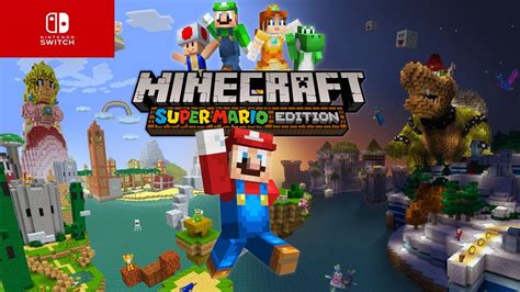 Minecraft Bedrock Edition Mario Mash Up Pack Part Switch Gameplay