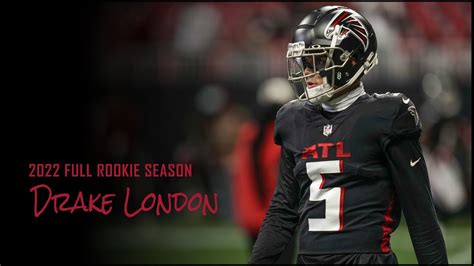 Drake London Full Rookie Season Highlights Every Target And Catch In