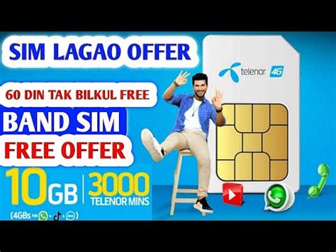 Telenor Sim Lagao Offer Telenor Sim Lagao Offer Code Telenor Band