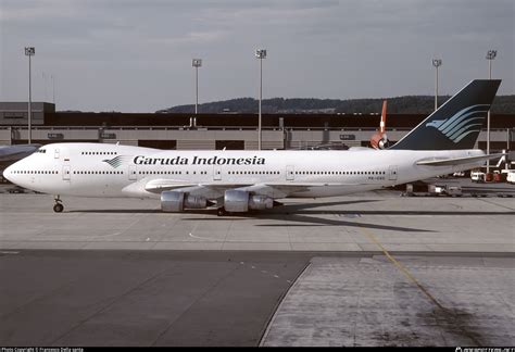 PK GSD Garuda Indonesia Boeing 747 2U3B Photo By Francesco Della Santa