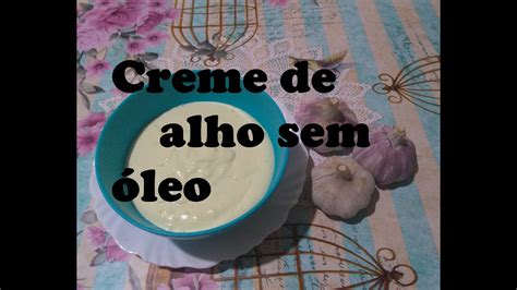 Creme de alho sem óleo essa receita você nunca mais vai errar o