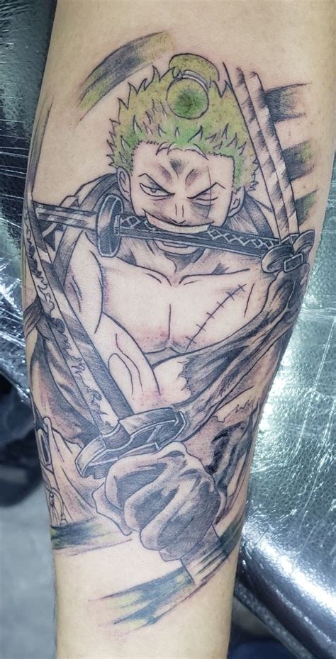 Tattoo Zoro One Piece Zoro Zoro One Piece Tattoos