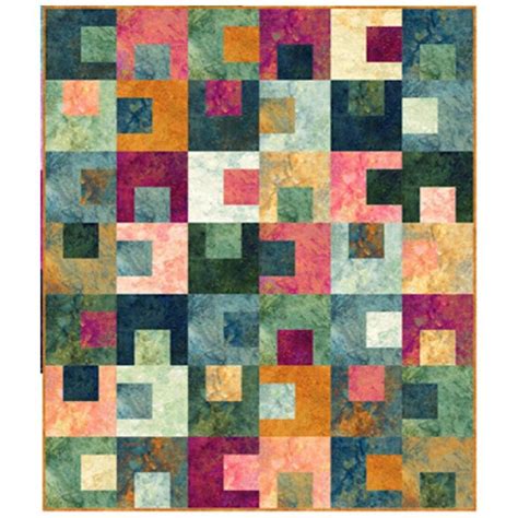 Stonehenge Gradations Gemstone Gummies Quilt Kit By Linda Ludovico