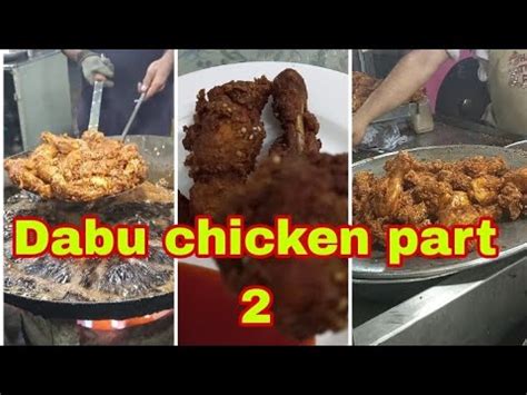 Dabu Chicken Part Street Food Lahori Food Chicken Items Youtube