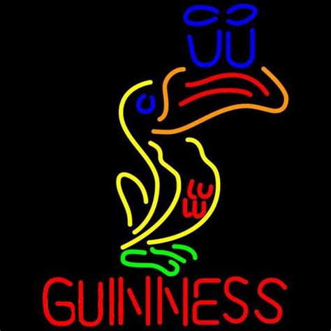 Great Looking Multicolored Guinness Beer Sign Neon Sign ️ NeonSignsUS.com®