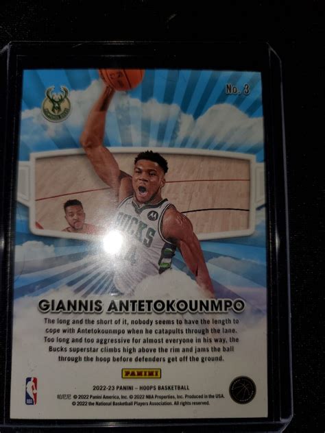 Mavin Panini Nba Hoops Giannis Antetokounmpo Skyview