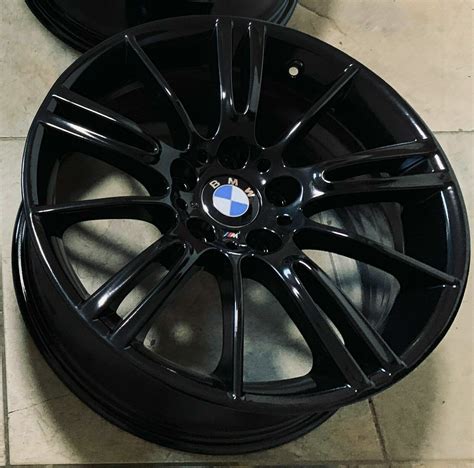 Genuine Bmw Mv Front Alloy Wheel J Gloss Black X Refurbished