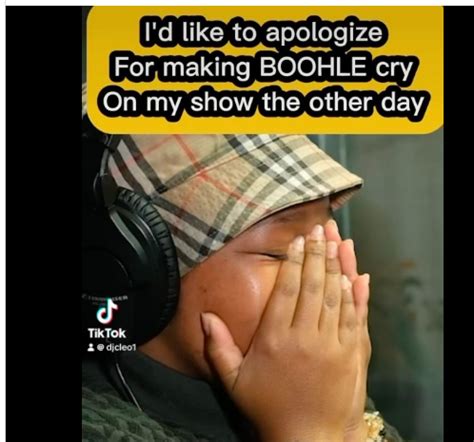 DJ Cleo Apologizes to Boohle for Making Her Cry on Radio Show - style you 7