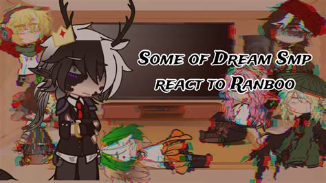 Dream Smp Reacts To Ranboo Gacha Club Dream Smp Youtube