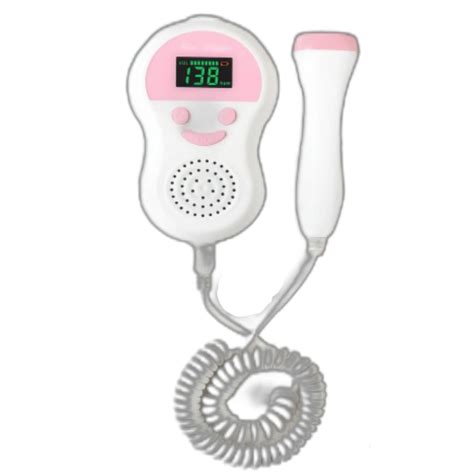 Portable Fetal Doppler With LED Screen Portable Fetal Doppler And