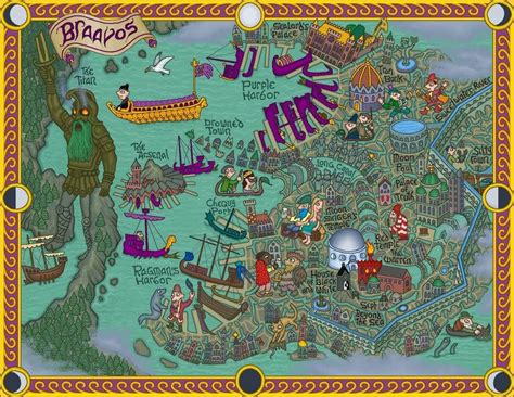 Found an awesome map of Braavos. : gameofthrones