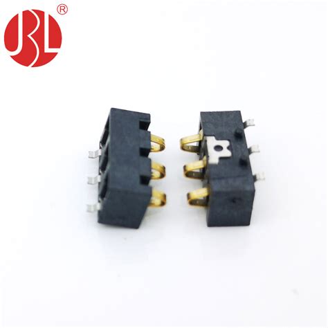 Custom Design Bc 0331 68 3 Position Spring Battery Connector Smt