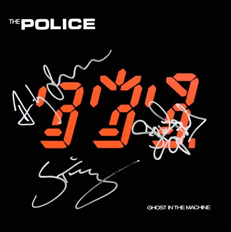 The Police Signed Ghost In The Machine Album EstateSales Org