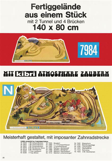 Conrad Antiquario Katalogarchiv Kibri Modellbahn Zubeh R H N Katalog