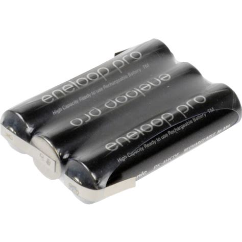 Panasonic eneloop Pro Akkupack 3x Micro AAA Z Lötfahne NiMH 3 6 V 900 mAh