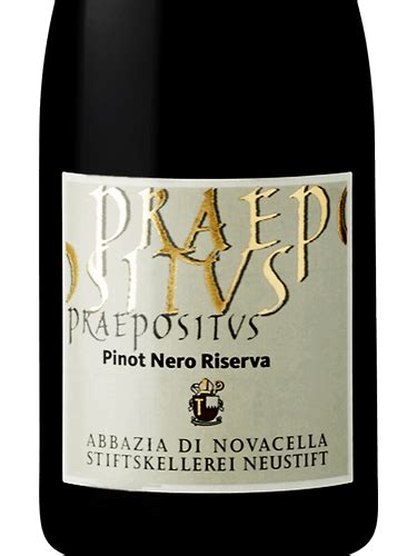 Abbazia Di Novacella Stiftskellerei Neustift Praepositus Pinot Nero