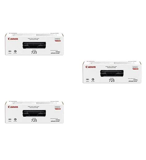 Canon CRG 725 LBP 6000 Orjinal Toner 3 LÜ Avantaj Paket