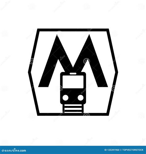 Metro Or Train Station Empty Sign Board Cartoon Vector | CartoonDealer