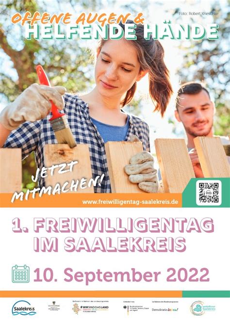 Erster Freiwilligentag Im Saalekreis Nachrichten Aus Halle An Der