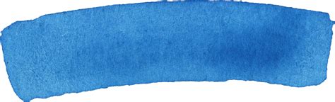 16 Blue Watercolor Brush Stroke Banner (PNG Transparent) | OnlyGFX.com