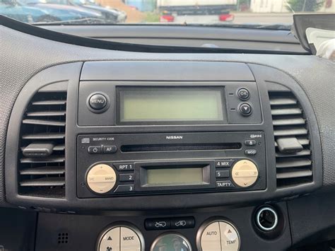 NISSAN MICRA K12 3D RADIO RADIOODTWARZACZ CD 12212193196 Oficjalne