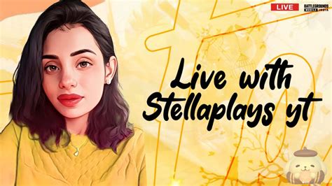 Teamcode For You 😍 Bgmi Live With Stellaplaysyt Bgmilive Girlgamer