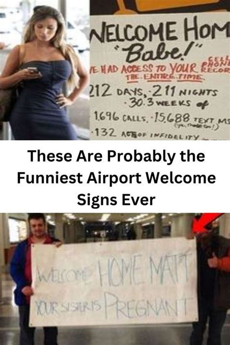 These Are Probably the Funniest Airport Welcome Signs Ever Airport ...