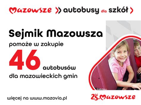 Samorząd Mazowsza wspomoże zakup autobusów szkolnych PłockFM PłockFM