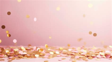 Pink party background with confetti 27548181 Stock Photo at Vecteezy