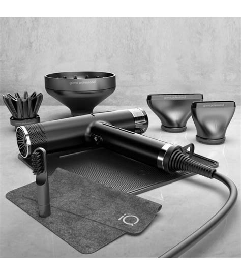 Secador Iq Perfetto Negro Gama Italia Barbershop Online