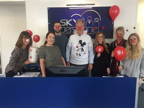 Sky Personnel Do Comic Relief Sky Personnel Permanent And Temporary