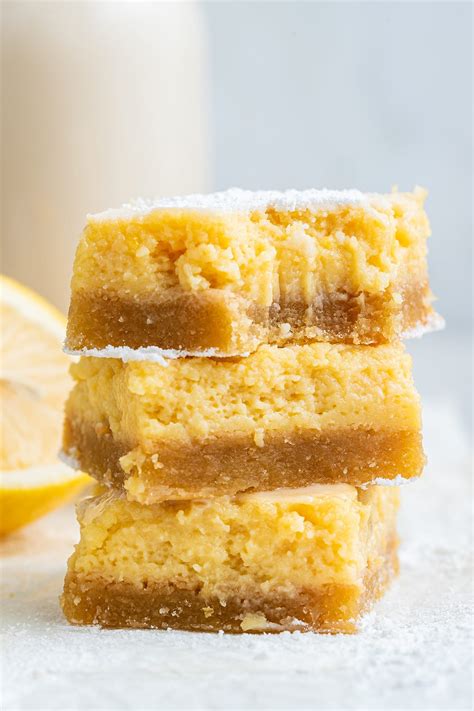 Wholesome Lemon Bars 6 Components The Daily Inserts